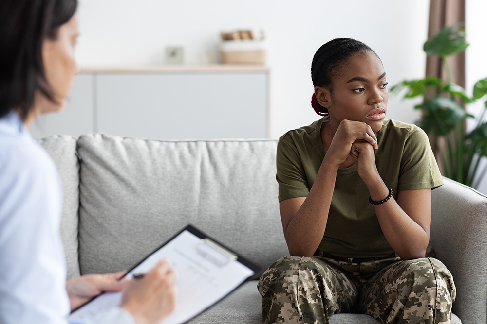 mental health of women veterans